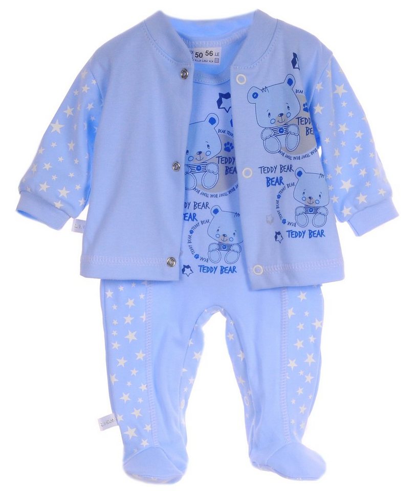 La Bortini Strampler Strampler und Hemdchen Set Baby Anzug 50 56 62 68 74 von La Bortini