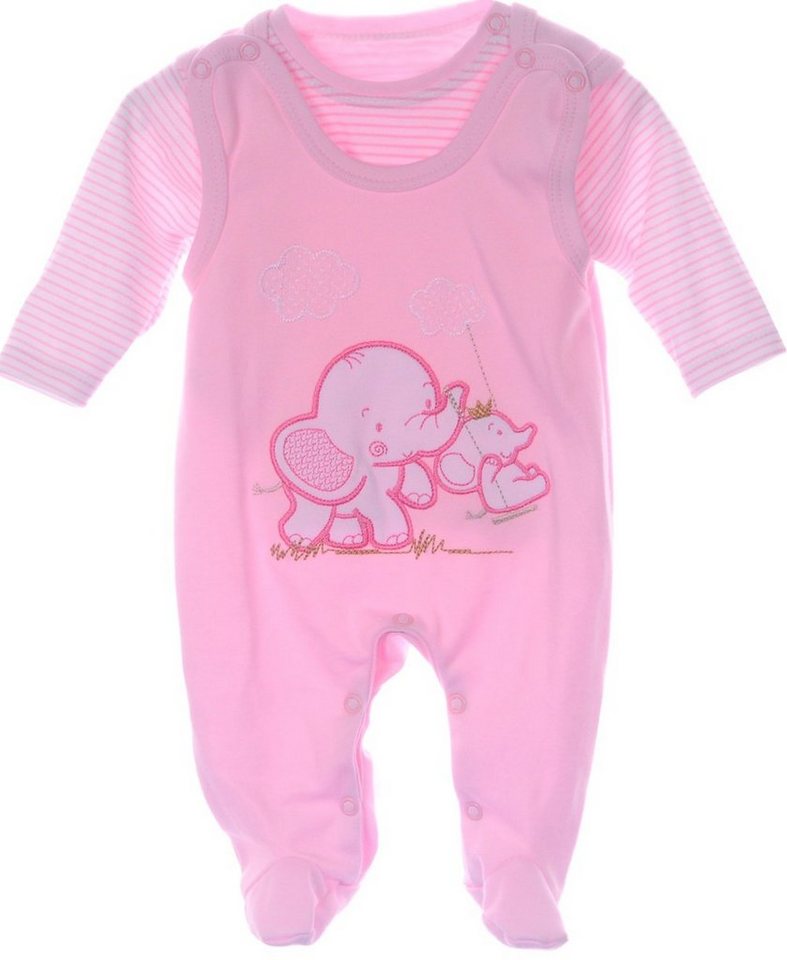 La Bortini Strampler Strampler und Shirt 2tlg. Set Baby Anzug 46 50 56 62 68 von La Bortini