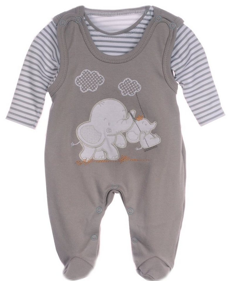 La Bortini Strampler Strampler und Shirt 2tlg. Set Baby Anzug 46 50 56 62 von La Bortini