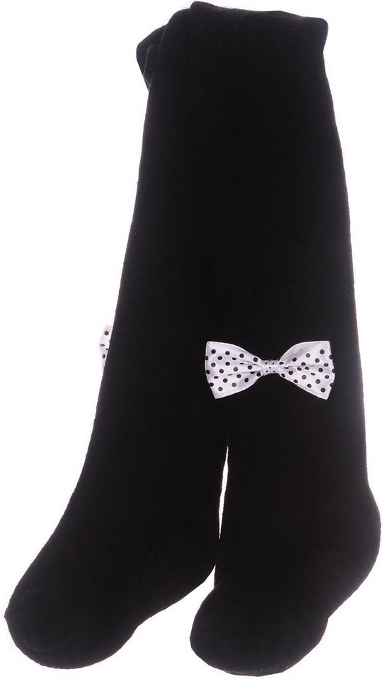 La Bortini Strumpfhose Strumpfhose in schwarz mit Schleifen Baby Kinder Strumpfhosen elastisch, weich, 56 62 68 74 80 86 92 98 104 110 116 122 128 La Bortini Strumpfhose Strumpfhose in schwarz mit Schleifen Baby Kinder Strumpfhosen elastisch, weich, 56 62 68 74 80 86 92 98 104 110 116 122 128 von La Bortini