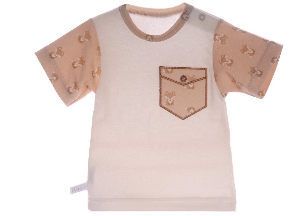 La Bortini T-Shirt Baby Sommer Shirt Kurzarmshirt aus reiner Baumwolle, 44 50 56 62 68 74 80 86 92 98 von La Bortini