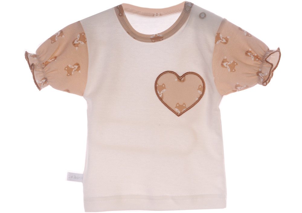 La Bortini T-Shirt Baby Sommer Shirt Kurzarmshirt aus reiner Baumwolle, 44 50 56 62 68 74 80 86 92 98 von La Bortini