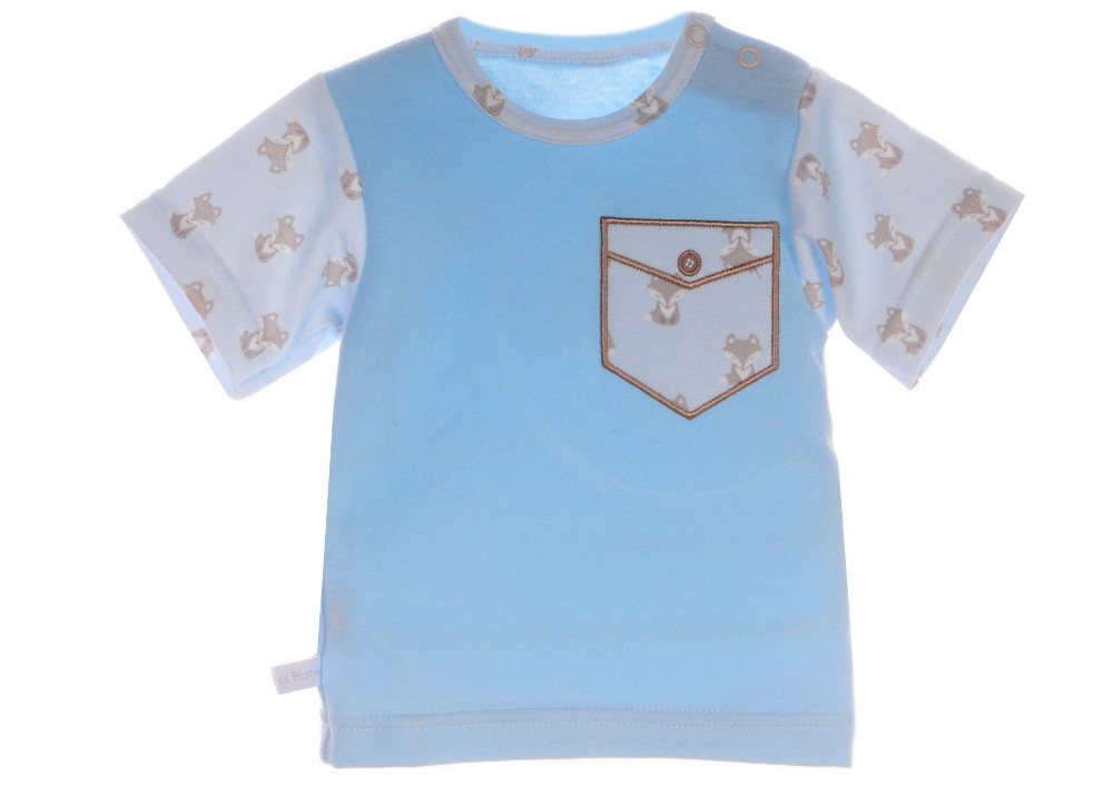 La Bortini T-Shirt Baby Sommer Shirt Kurzarmshirt aus reiner Baumwolle, 44 50 56 62 68 74 80 86 92 98 von La Bortini