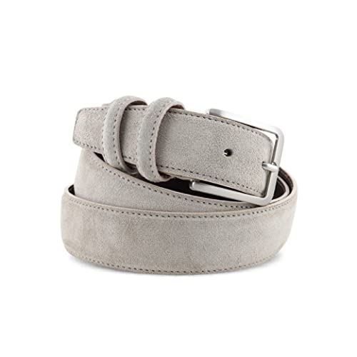 La Bottega del Calzolaio Herrengürtel aus handgefertigtem Wildleder Made in Italy. von La Bottega del Calzolaio