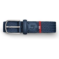 La Boucle Elastischer Flechtgürtel Miami mit Leder-Details in 95-105 von La Boucle