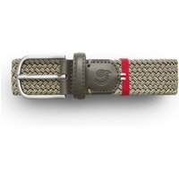 La Boucle Elastischer Flechtgürtel Brighton mit Leder-Details in 105-115 von La Boucle