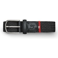 La Boucle Flechtgürtel London in Textil-Qualität mit Leder-Details in 95-105 von La Boucle