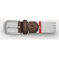 La Boucle Elastischer Flechtgürtel Lisbon mit Leder-Details in 105-115 von La Boucle