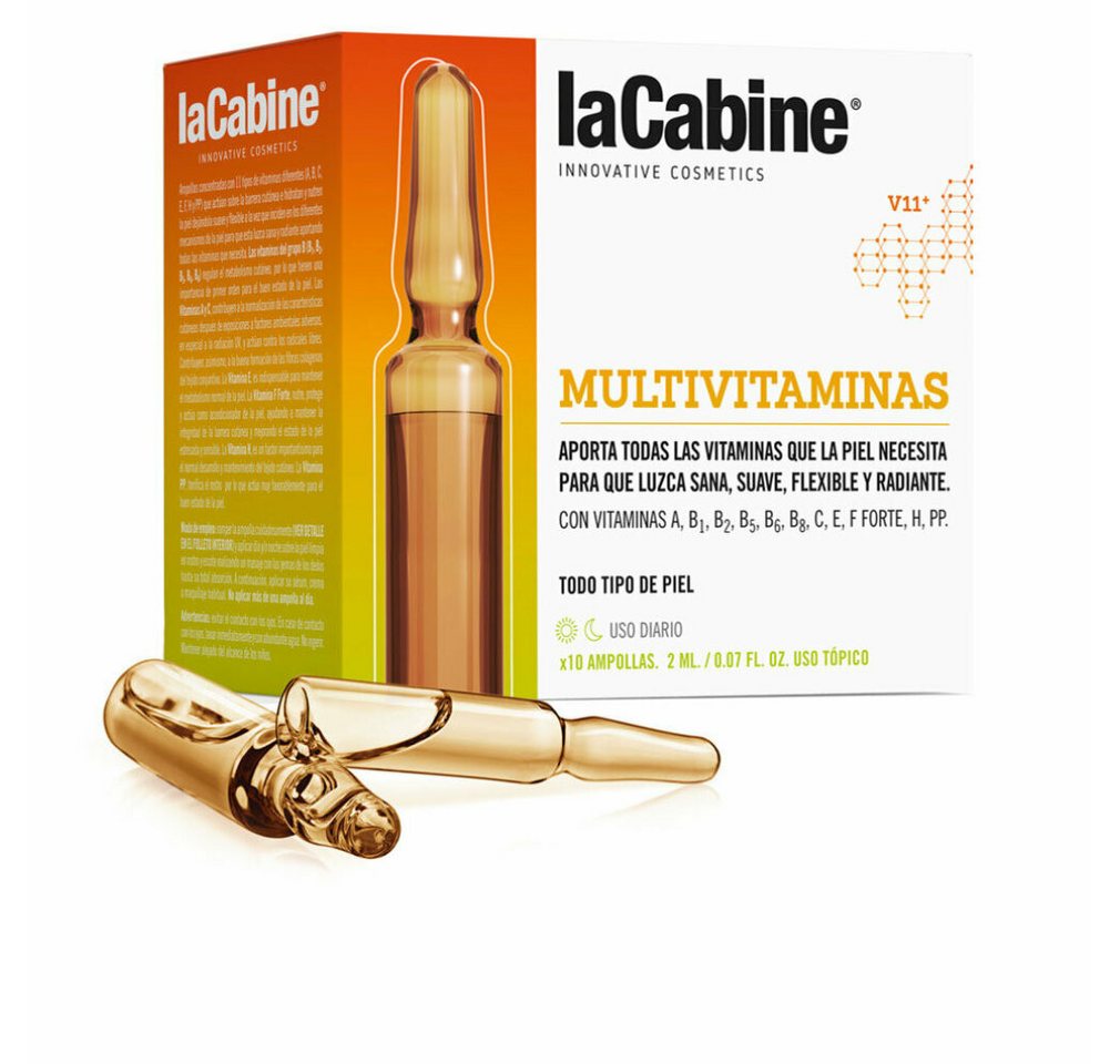 La Cabine Gesichtspflege Multivitamin Ampoules 10x2ml La Cabine Gesichtspflege Multivitamin Ampoules 10x2ml von La Cabine