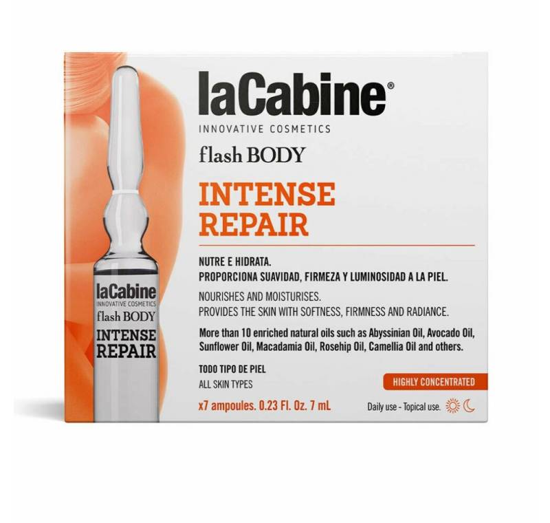 La Cabine Körperpflegemittel AMPOLLAS CORPORALES reparación intensa 7 x 7ml La Cabine Körperpflegemittel AMPOLLAS CORPORALES reparación intensa 7 x 7ml von La Cabine