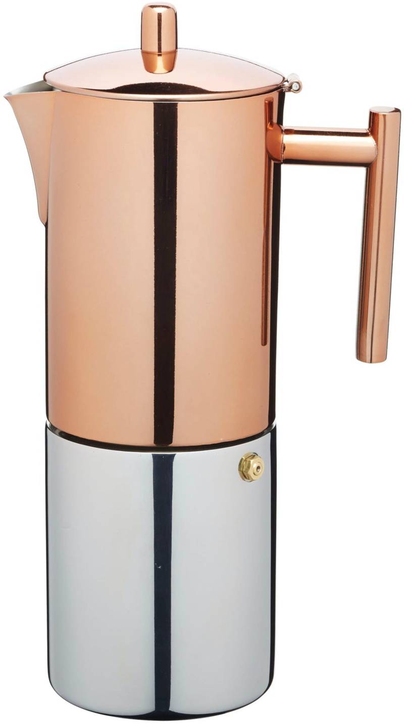 La Cafetière Espressokocher "La Cafetière" 0,6 l Kaffeekanne aus hochwertigem, rostfreien Edelstahl mit induktionsgeeignetem Boden von La Cafetière