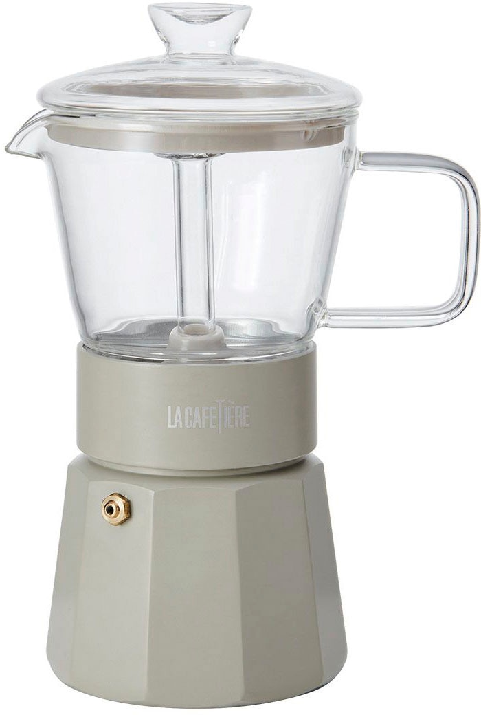 La Cafetière Espressokocher "La Cafetière" 290 l Kaffeekanne Aus hochwertigem, rostfreiem Edelstahl mit induktionsgeeignetem Boden von La Cafetière