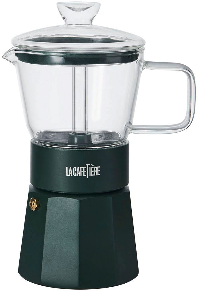 La Cafetière Espressokocher "La Cafetière" 290 l Kaffeekanne Aus hochwertigem, rostfreiem Edelstahl mit induktionsgeeignetem Boden von La Cafetière
