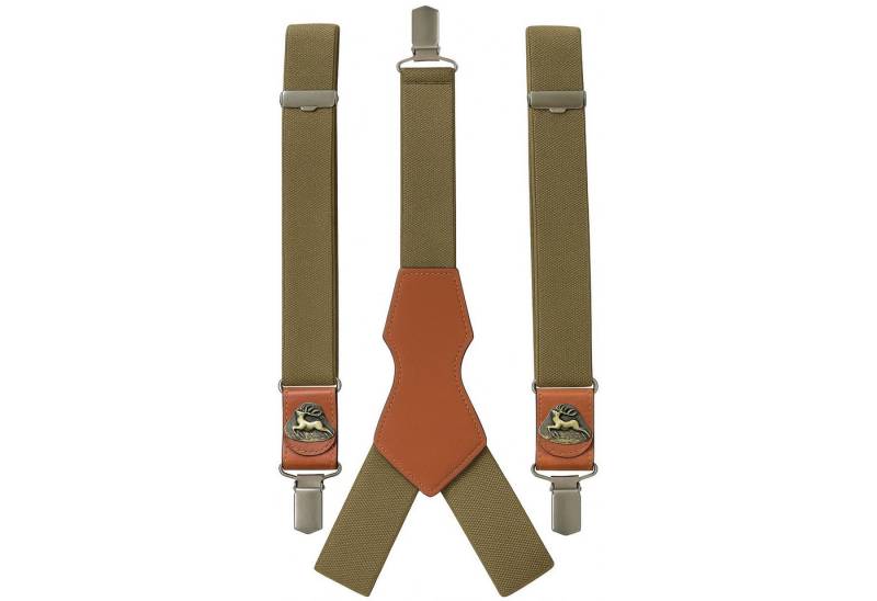 La Chasse® Hosenträger Hosenträger "Hirsch" Jagdhosenträger mit Motiv NEU von Oefele Jagd von La Chasse®