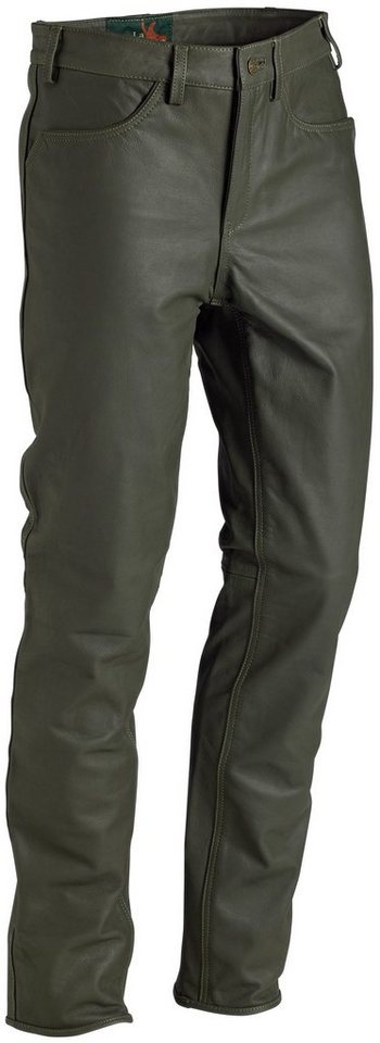 La Chasse® Lederhose Jagd Lederhose aus Büffelleder Herren strapazierfähig Büffellederhose von La Chasse®