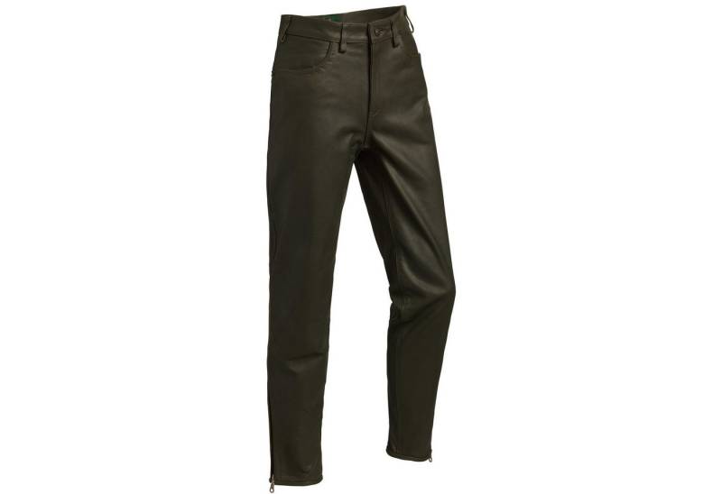 La Chasse® Lederhose Jagd-Lederhose aus Büffelleder (Stiefelhose) Herren strapazierfähig von La Chasse®