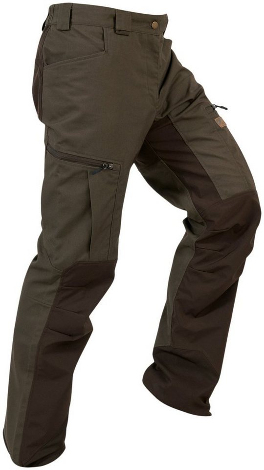 La Chasse® Outdoorhose Stretch-Funktionshose Denver" Jagdhose Herren oliv/braun Jägerhose" von La Chasse®