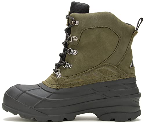 Kamik® Kanadischer Winterstiefel Denali Jagdstiefel braun wasserdicht Ansitzstiefel Herren Thermostiefel (Oliv (Grün), eu_footwear_size_system, adult, men, numeric, medium, numeric_42) von La Chasse