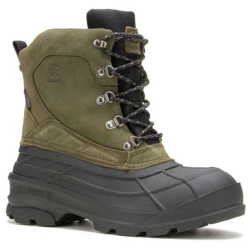 Kamik® Kanadischer Winterstiefel Denali Jagdstiefel braun wasserdicht Ansitzstiefel Herren Thermostiefel (Oliv (Grün), eu_footwear_size_system, adult, men, numeric, medium, numeric_43) von La Chasse