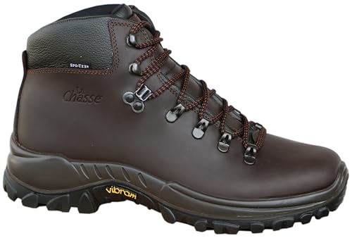 La Chasse® strapazierfähiger Trekkingstiefel Arosa Jagdstiefel Herren aus Rindsleder wasserdicht & atmungsaktiv Berg- & Wanderschuh mit Spotex®-Membrane von Oefele Jagd & Outdoor (braun, 40) von La Chasse