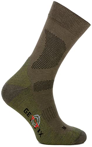 La Chasse Gettix trageangenehme Merinosocken Trekkingsocken Wandersocken aus Merinowolle von Oefele Jagd & Outdoor Shop (as3, numeric, numeric_46, numeric_48, regular, regular, oliv (grün)) von La Chasse