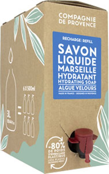 La Compagnie de Provence Algue Velours Hydrating Liquid Soap Refill 3000 ml von La Compagnie de Provence