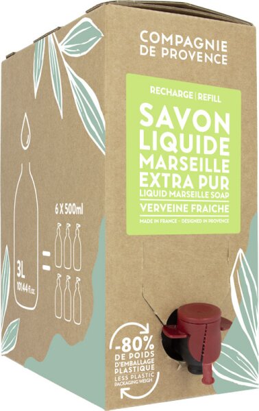 La Compagnie de Provence Extra Pur Fresh Verbena Liquid Refill 3000 ml von La Compagnie de Provence
