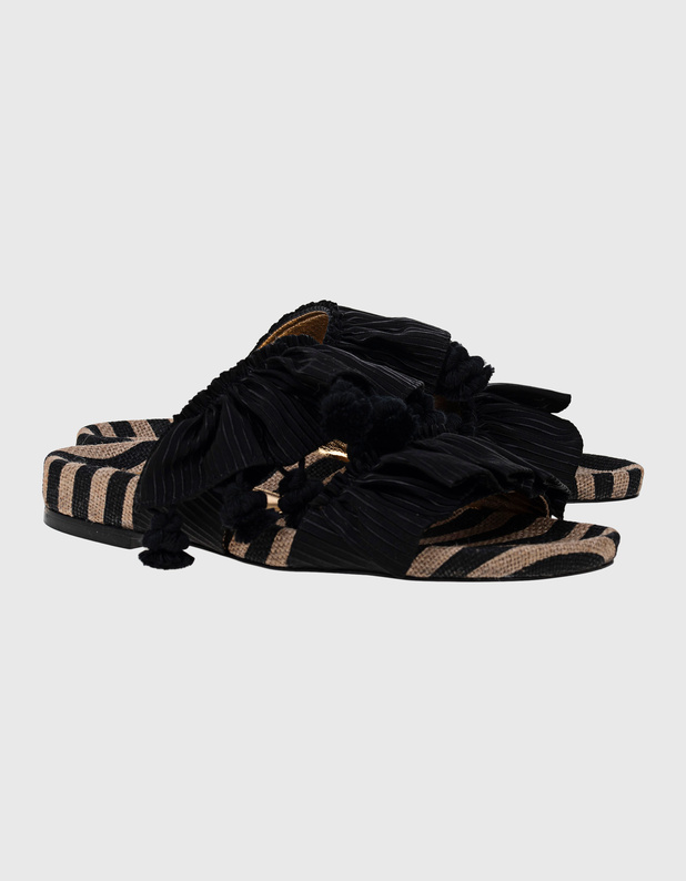 Pimento Slide Black von La Double J