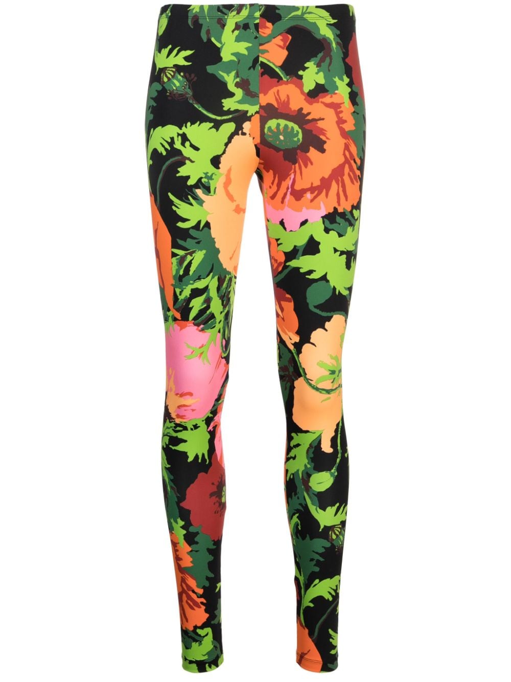 La DoubleJ Leggings mit Blumen-Print - Schwarz von La DoubleJ