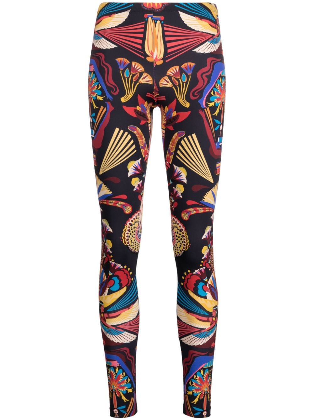 La DoubleJ Leggings mit Logo-Print - Schwarz von La DoubleJ