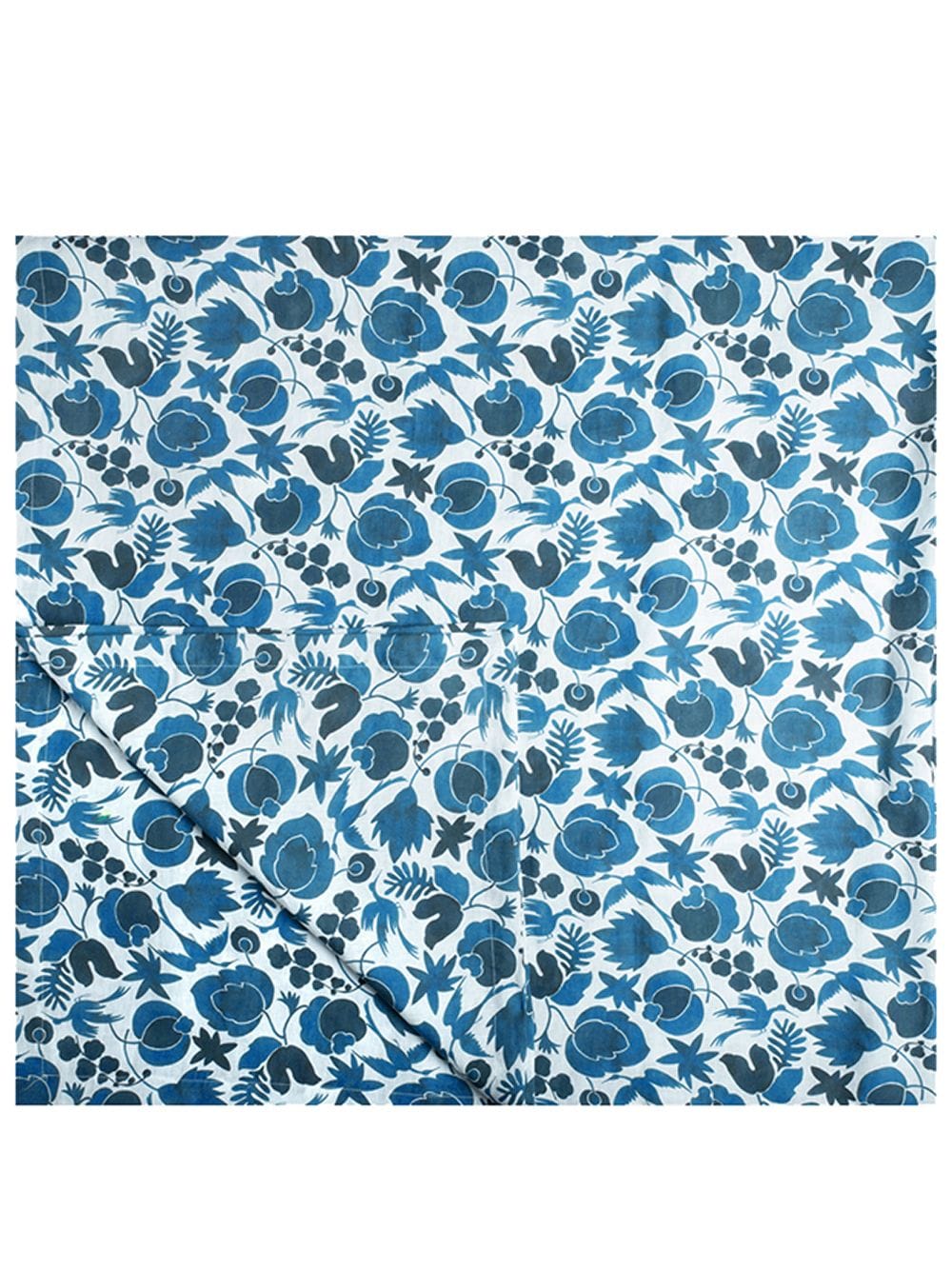 La DoubleJ Tischdecke mit Blumen-Print - Blau von La DoubleJ