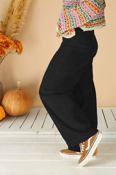 La Gitana Damen Cordhose „Lina“ aus Stretch Bio Baumwolle, Passform: Loose Fit La Gitana Damen Cordhose „Lina“ aus Stretch Bio Baumwolle, Passform: Loose Fit von La Gitana