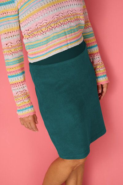 La Gitana Damen Sommerrock Frottee „Elva“ – weich, luftig & nachhaltig von La Gitana