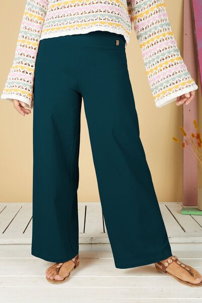 La Gitana Lange Damenhose Bio-Baumwolle „Anouk“ – Loose Fit, fair & nachhaltig produziert von La Gitana