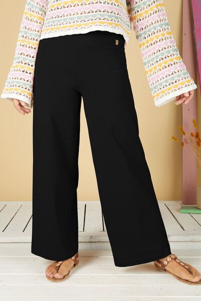 La Gitana Lange Allday Hose „Anouk“ aus Bio Baumwolle, Passform: Loose Fit La Gitana Lange Allday Hose „Anouk“ aus Bio Baumwolle, Passform: Loose Fit von La Gitana