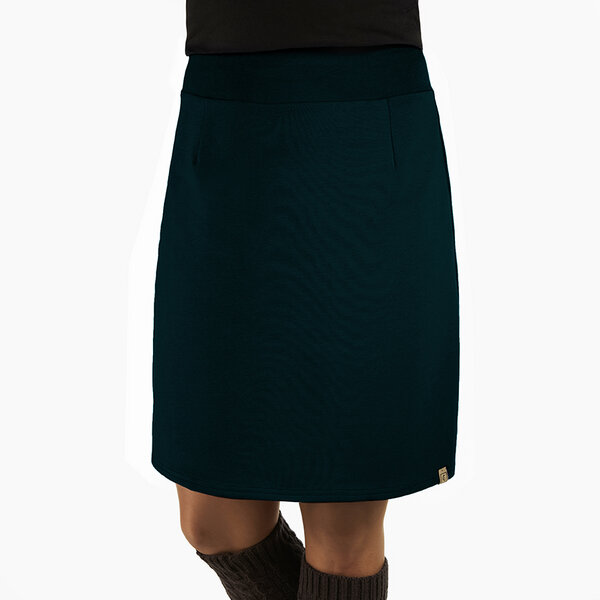 La Gitana Damen Rock Sweatstoff A-Linie „Aurian“ nachhaltig & fair von La Gitana