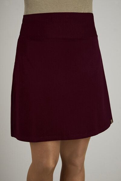 La Gitana Damen Rock A- Linie, „Junie“ mit elastischem Bündchen aus zertifizierter Bio Baumwolle – fair & nachhaltig. von La Gitana