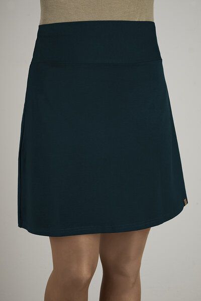 La Gitana Damen Rock A- Linie, „Junie“ mit elastischem Bündchen aus zertifizierter Bio Baumwolle – fair & nachhaltig. von La Gitana