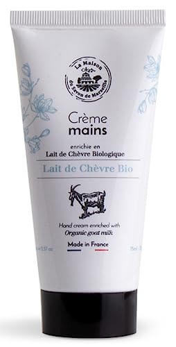 Handcreme mit Bio Ziegenmilch (Lait de chèvre) 75ml von La Maison du Savon de Marseille