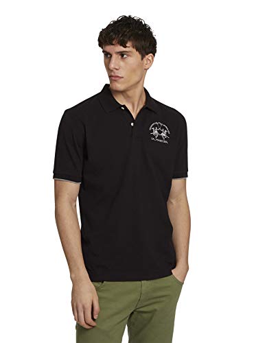 La Martina - Herren-Poloshirt Regular fit, Schwarz, Man La Martina - Herren-Poloshirt Regular fit, Schwarz, Man von La Martina