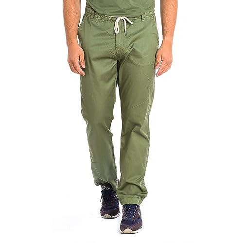 La Martina - Herrenhose aus 100% Baumwolle im Regular Fit, Bronze Green, Man von La Martina