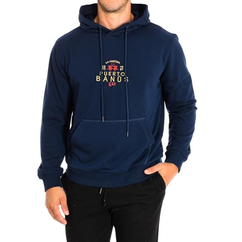 La Martina Kapuzenpullover TMF608-FP225 Herren, Marineblau, XXXL von La Martina