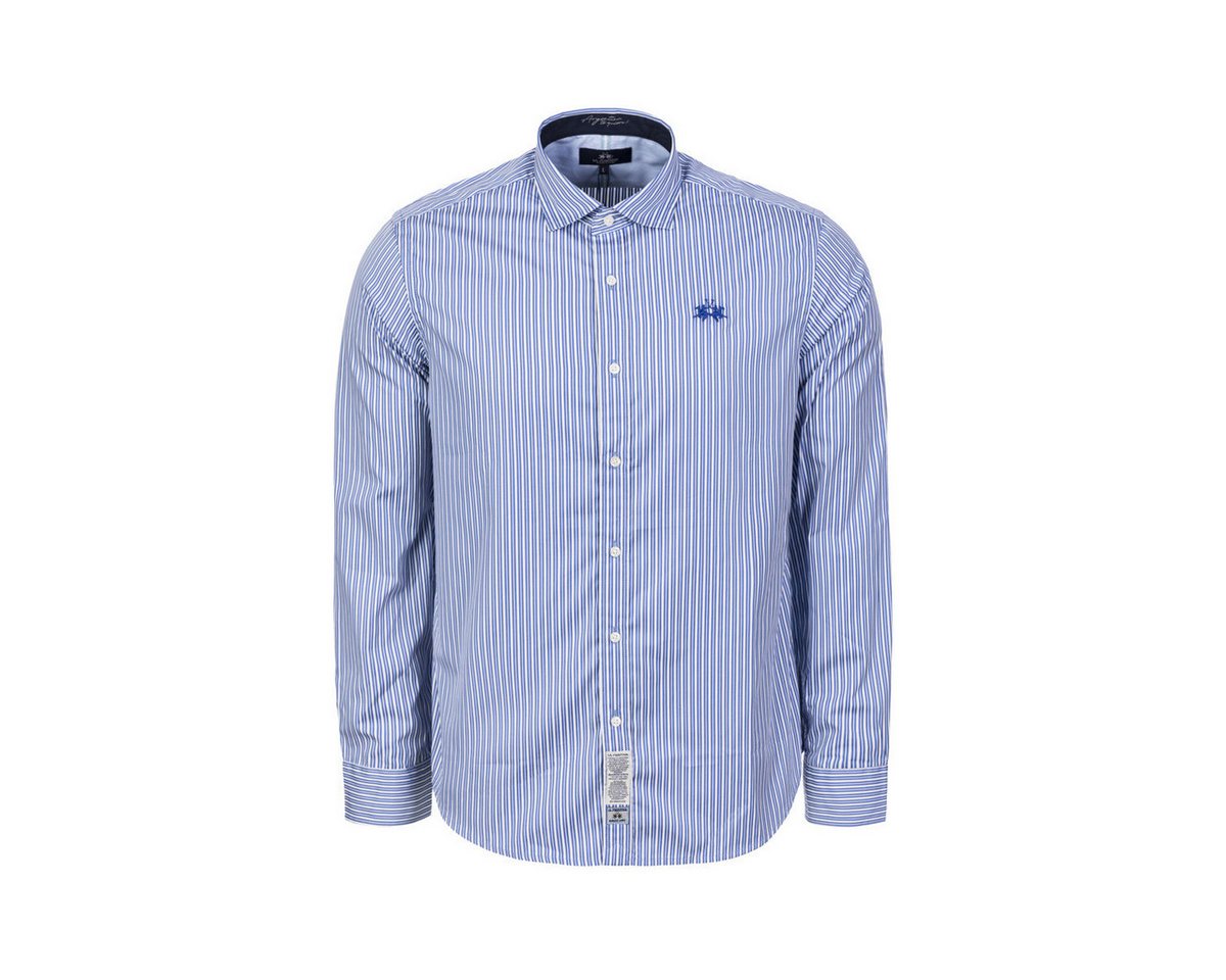 La Martina Langarmhemd MBC013 Herren Klamotte, Dress, Business, Freizeithemd, Anzug von La Martina