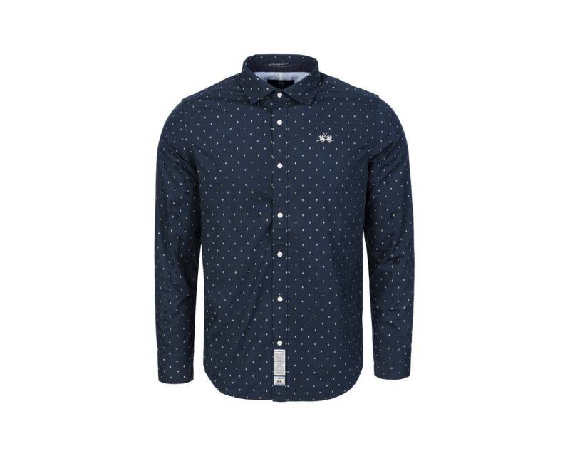 La Martina Langarmhemd MBC016 Herren Klamotte, Dress, Business, Freizeithemd, Anzug von La Martina