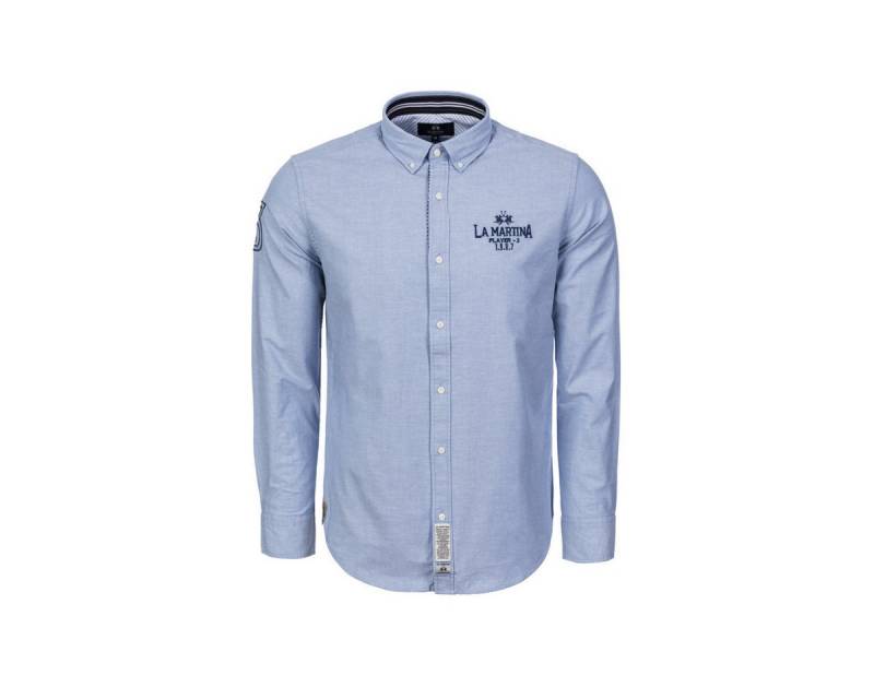 La Martina Langarmhemd MBC600 Herren Klamotte, Dress, Business, Freizeithemd, Anzug von La Martina