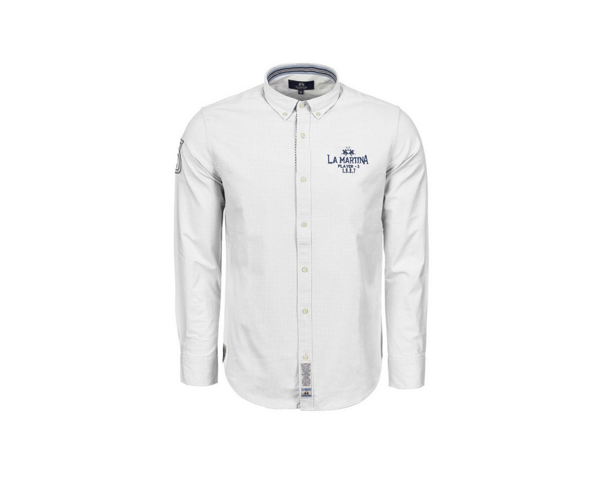 La Martina Langarmhemd MBC600 Herren Klamotte, Dress, Business, Freizeithemd, Anzug von La Martina