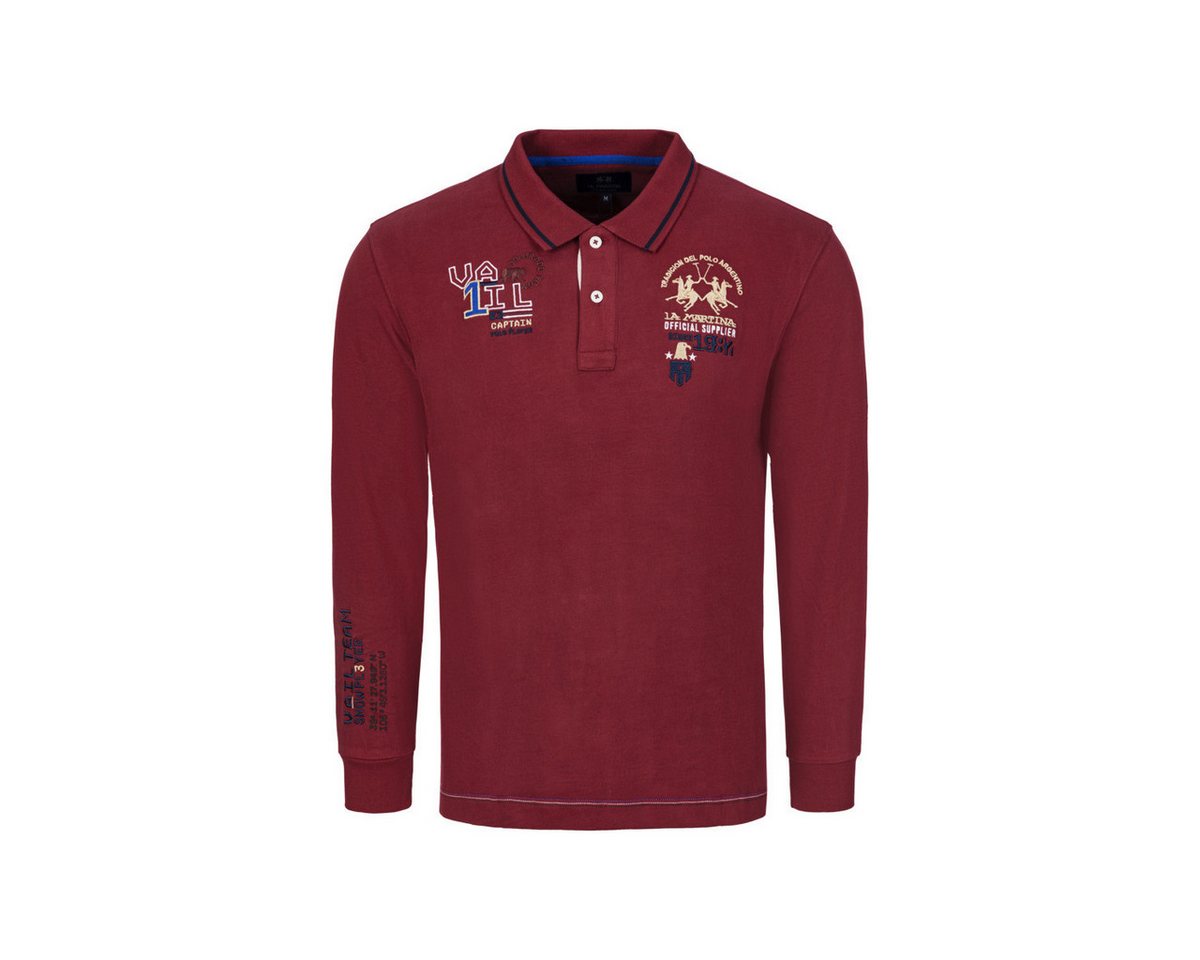 La Martina Poloshirt MBP301 Herren T-Shirt, Shirt, Poloshirt, Polohemd, Sportshirt von La Martina