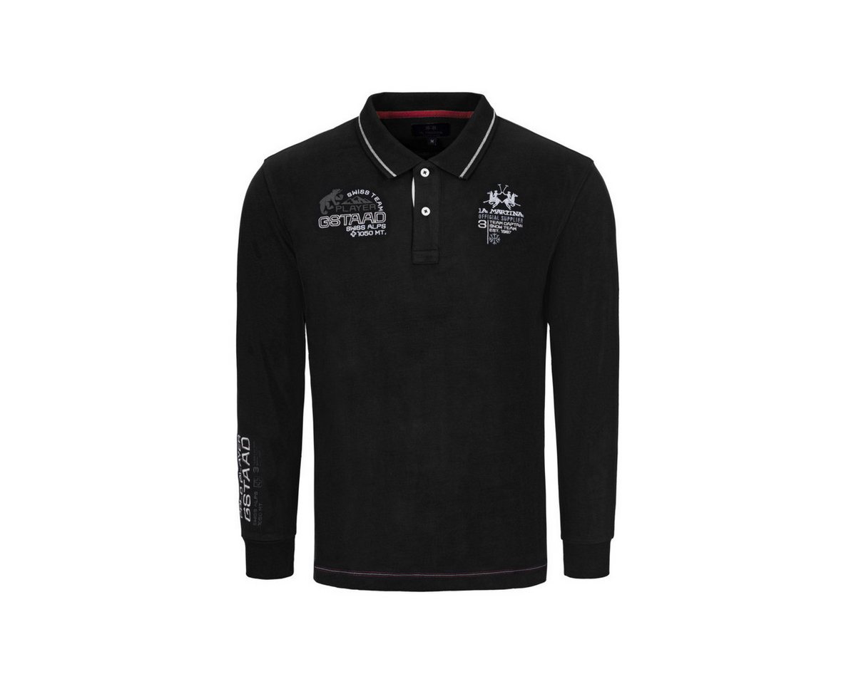 La Martina Poloshirt MBP301 Herren T-Shirt, Shirt, Poloshirt, Polohemd, Sportshirt von La Martina