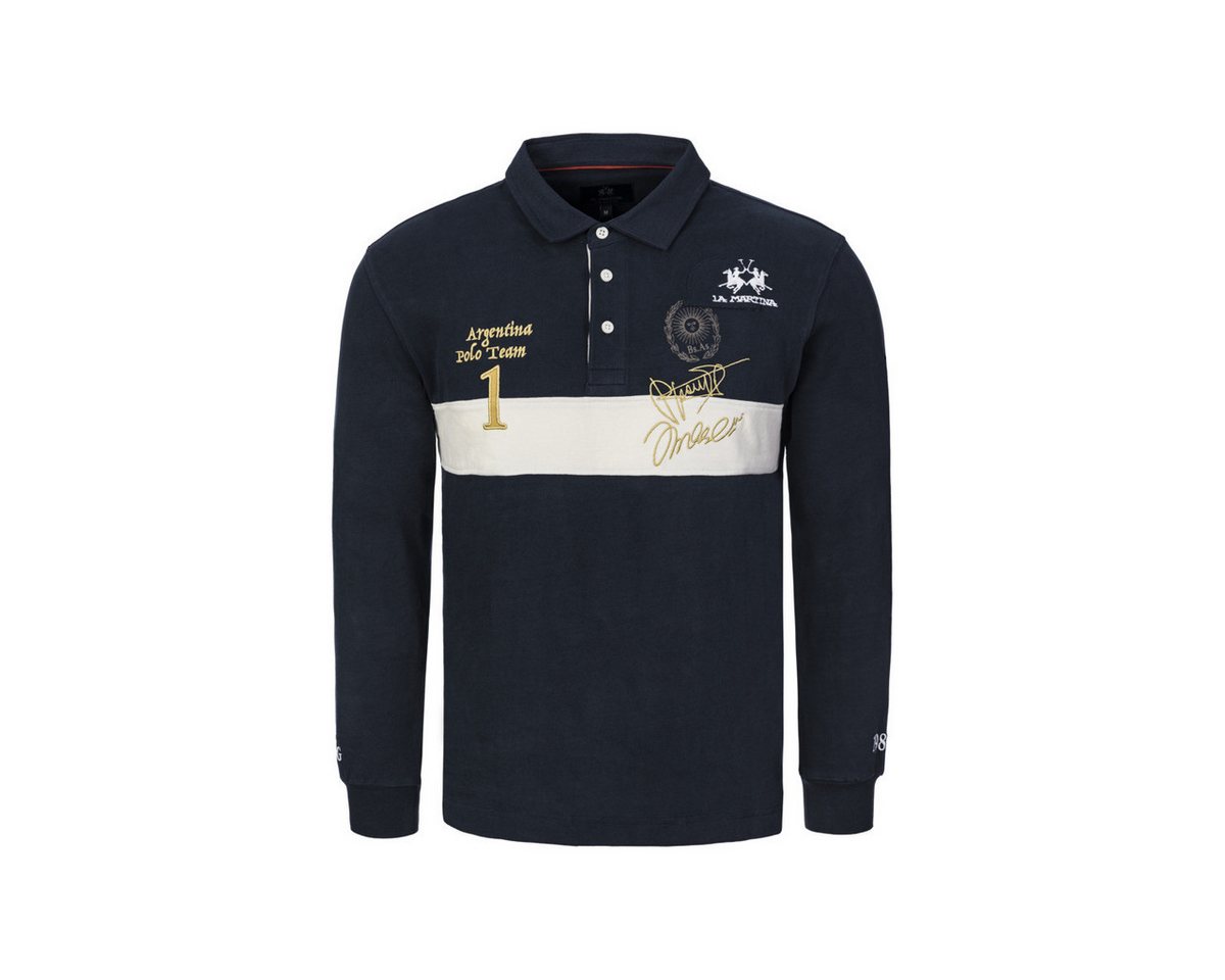 La Martina Poloshirt MBP308 Herren T-Shirt, Shirt, Poloshirt, Polohemd, Sportshirt von La Martina