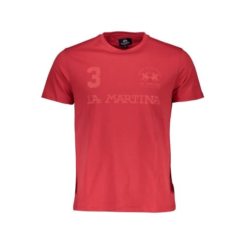 LA MARTINA T-SHIRT MANICHE CORTE UOMO ROSSO LA MARTINA T-SHIRT MANICHE CORTE UOMO ROSSO von La Martina